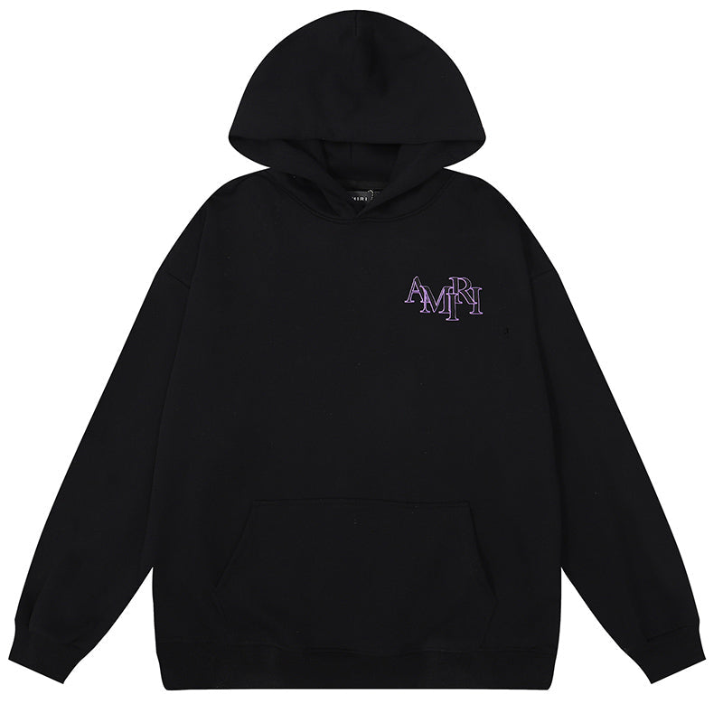 AMIRI Logo-Print Classic Hoodie II