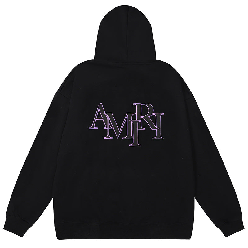 AMIRI Logo-Print Classic Hoodie II