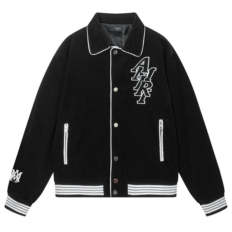 AMIRI Corduroy Teddy Jacket – Black
