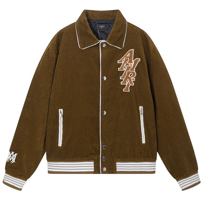 AMIRI Corduroy Teddy Jacket – Camel Yellow