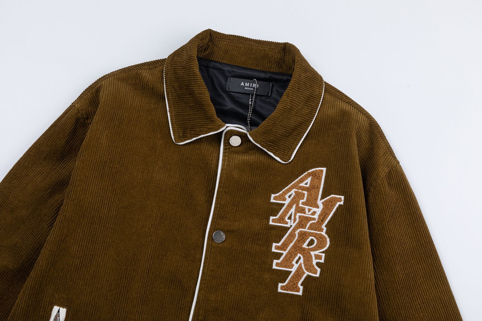 AMIRI Corduroy Teddy Jacket – Camel Yellow