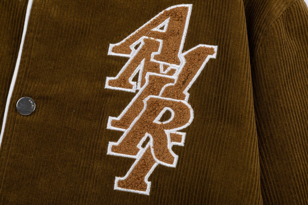 AMIRI Corduroy Teddy Jacket – Camel Yellow
