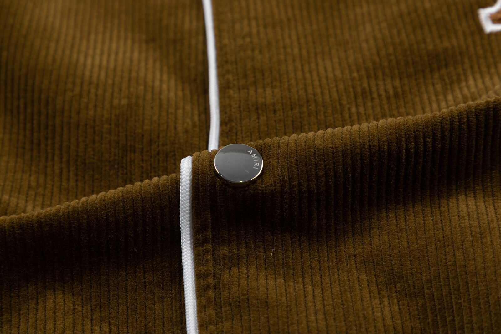 AMIRI Corduroy Teddy Jacket – Camel Yellow