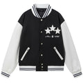 AMIRI Star Embroidery Jacket – Black Wool Blend