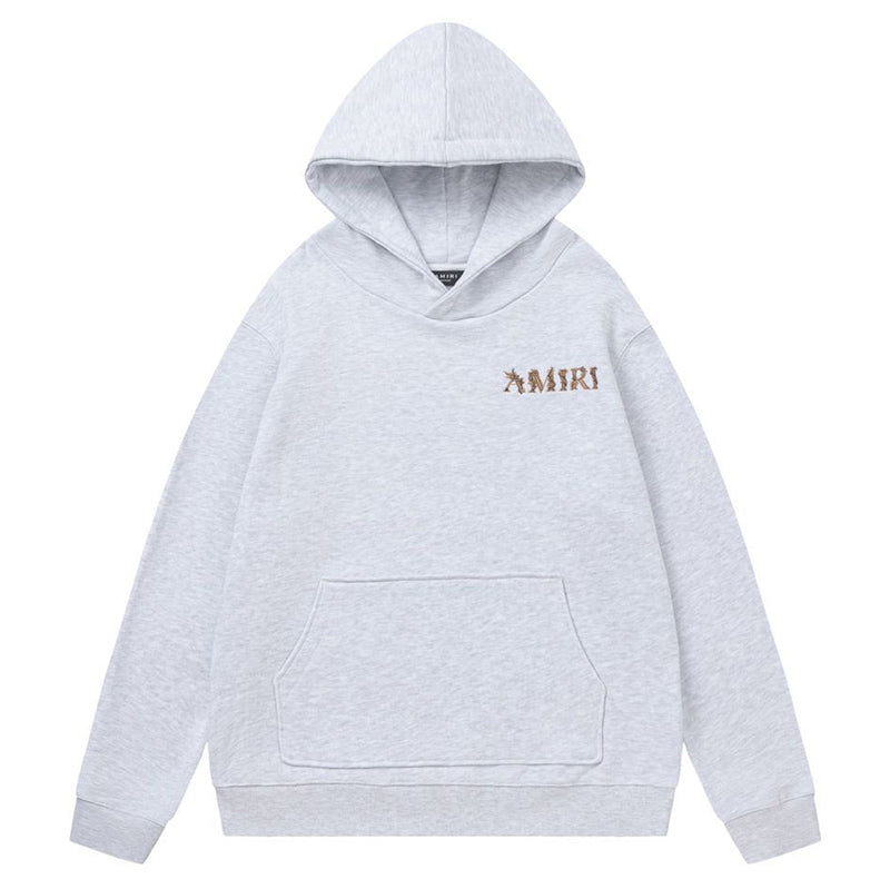 AMIRI Baroque Logo Cotton Hoodie