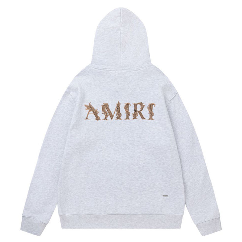AMIRI Baroque Logo Cotton Hoodie