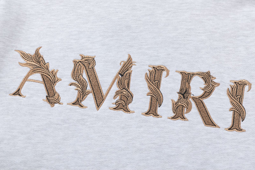 AMIRI Baroque Logo Cotton Hoodie