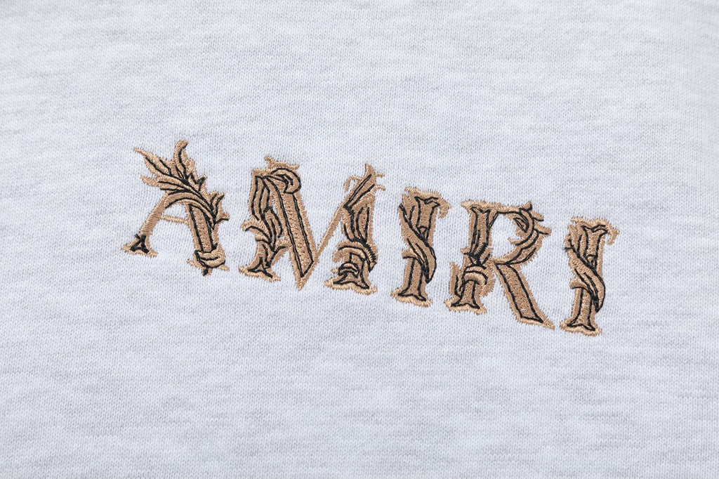 AMIRI Baroque Logo Cotton Hoodie