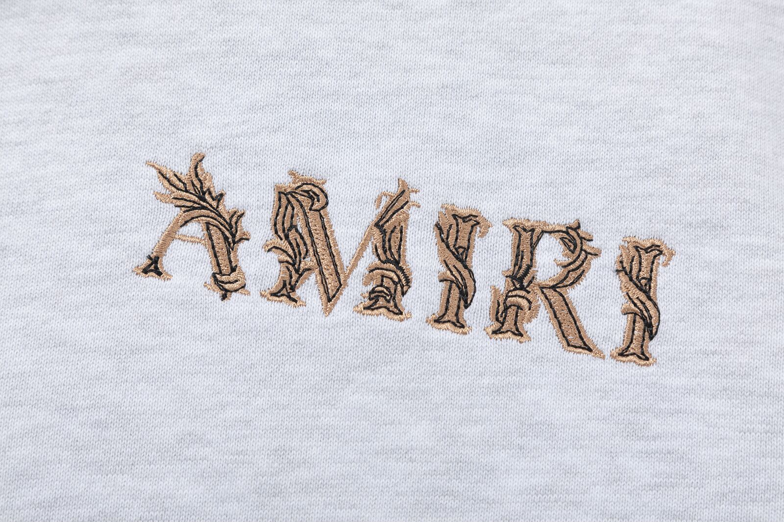 AMIRI Baroque Logo Cotton Hoodie