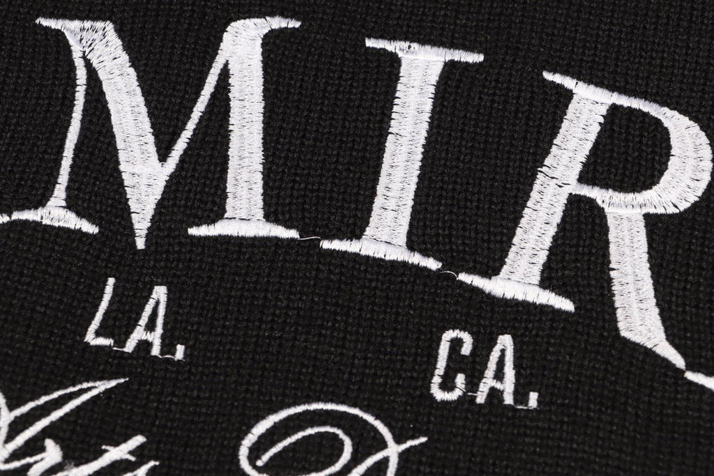 AMIRI Distressed Arts District Cotton Sweater