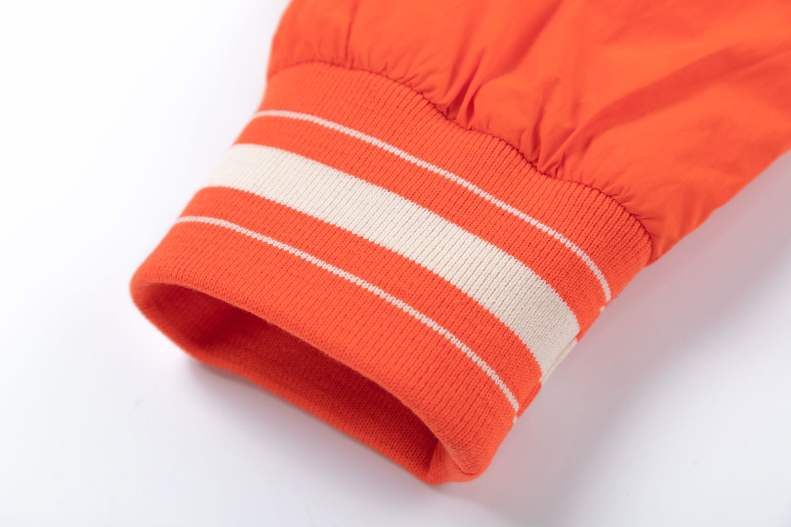 AMIRI Logo-Appliquéd Padded Shell Bomber Jacket – Orange & Black