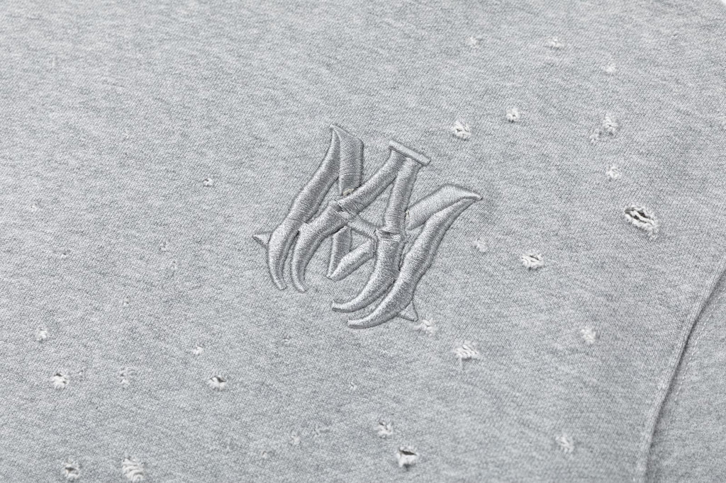 AMIRI MA Shotgun Embroidered Cotton Hoodie