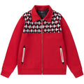 AMIRI Diamond Embroidered Work Jacket – Wool Blend
