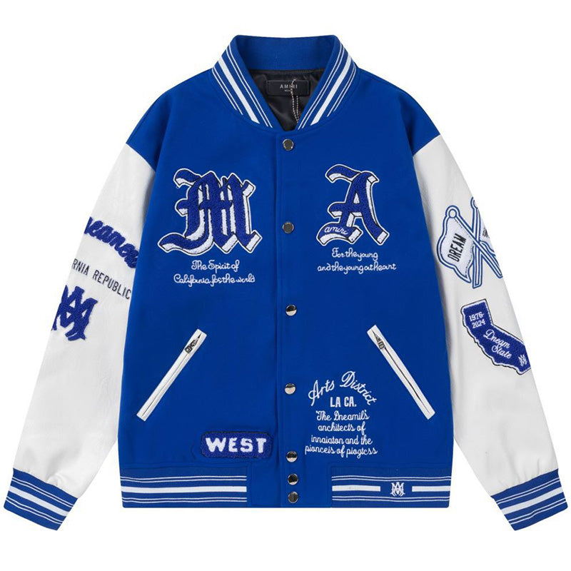 AMIRI Dream Team Varsity Jacket – Pre-Fall 2024