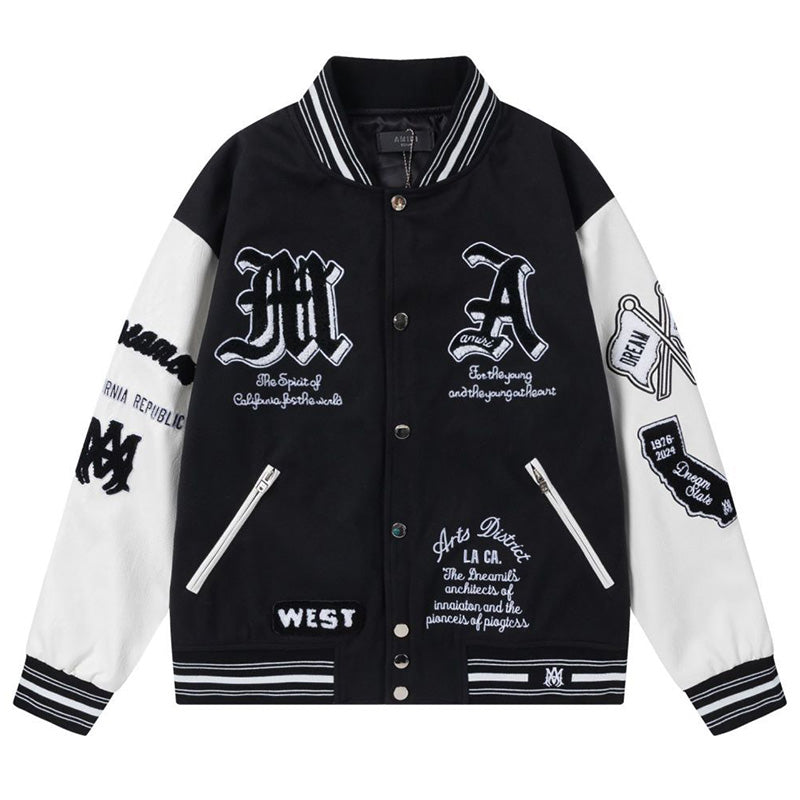 AMIRI Dream Team Varsity Jacket – Pre-Fall 2024