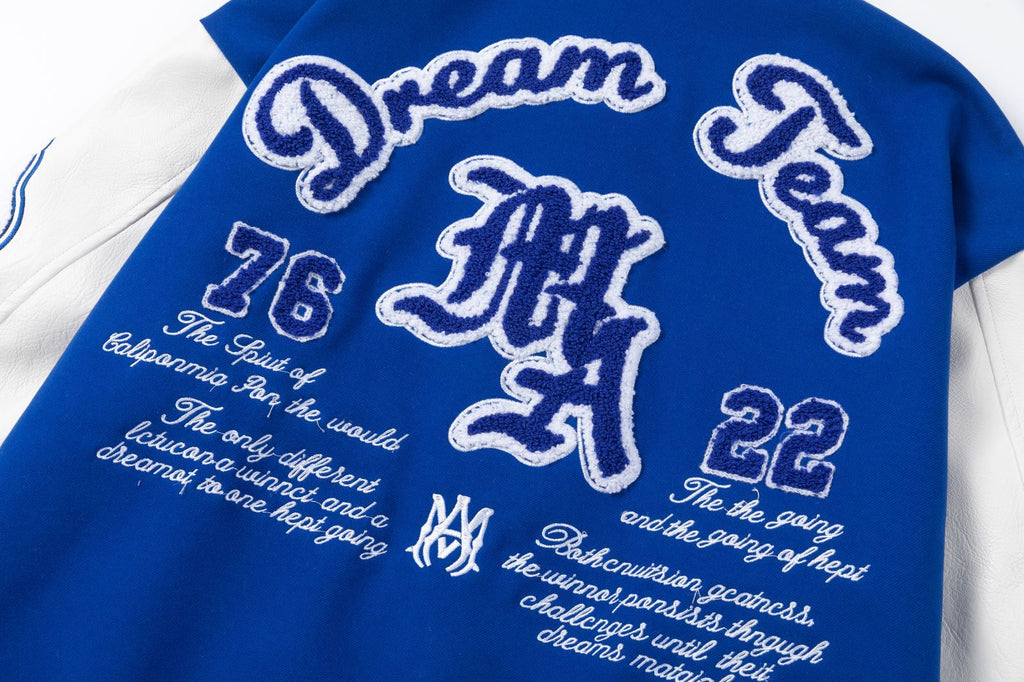 AMIRI Dream Team Varsity Jacket – Pre-Fall 2024