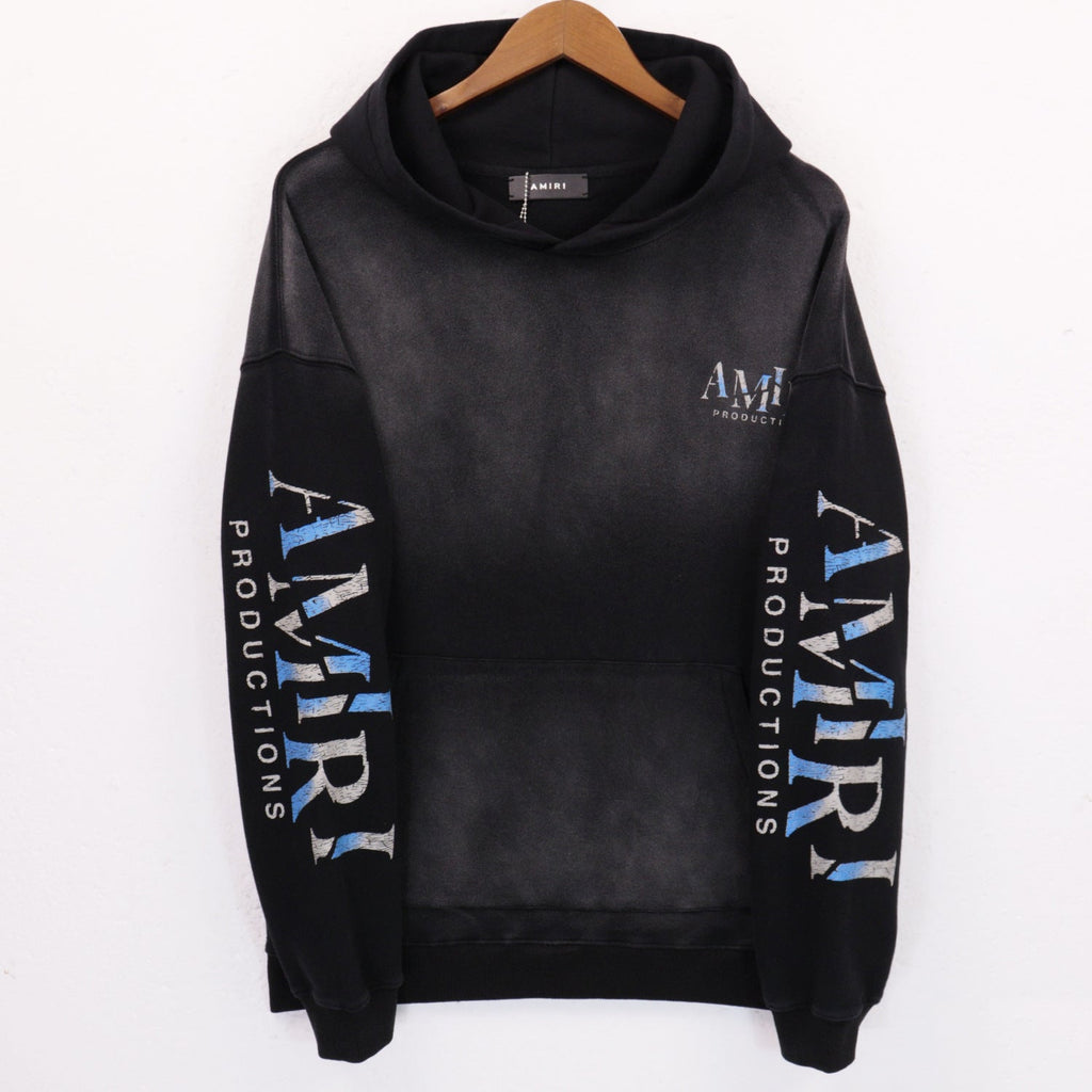 AMIRI Logo-Print Cotton Hoodie