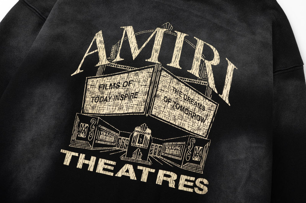 AMIRI Theatres Vintage Cotton Sweatshirt
