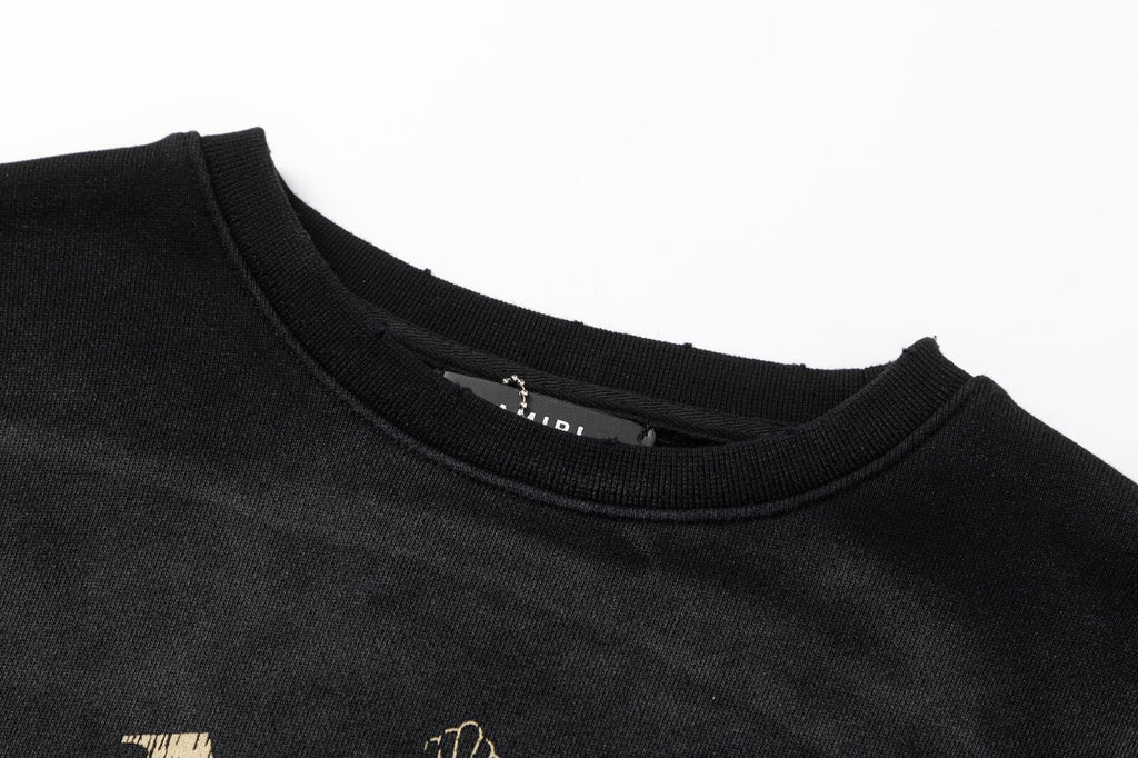 AMIRI Theatres Vintage Cotton Sweatshirt