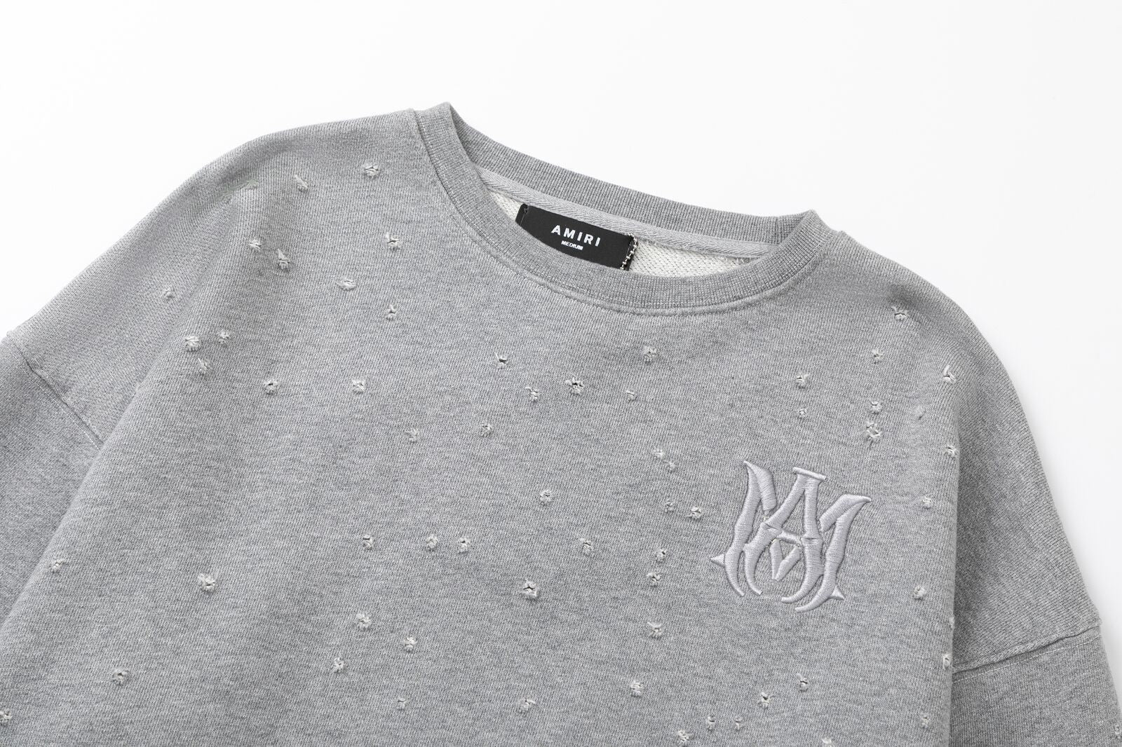 AMIRI Cotton Sweatshirt – Premium Heavyweight Fleece