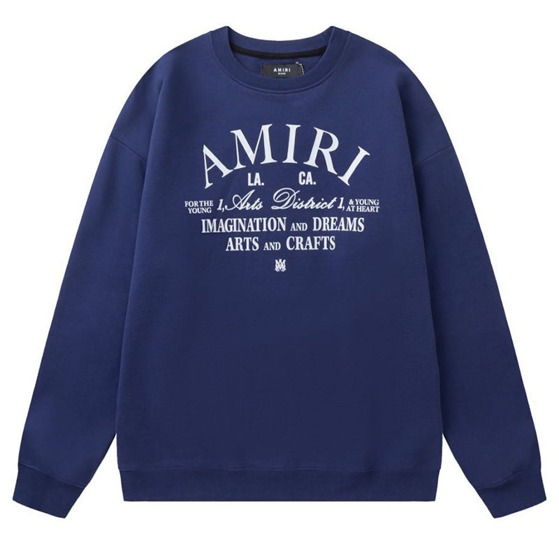 AMIRI Arts District Cropped Crew Sweatshirt