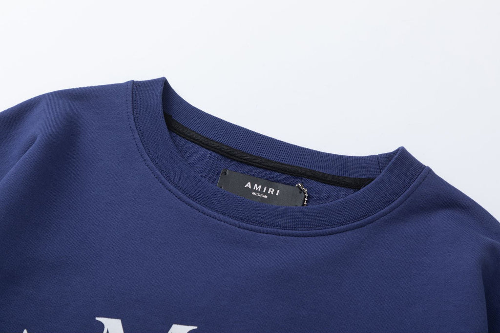 AMIRI Arts District Cropped Crew Sweatshirt