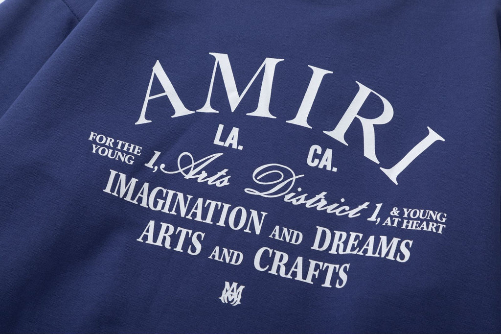 AMIRI Arts District Cropped Crew Sweatshirt