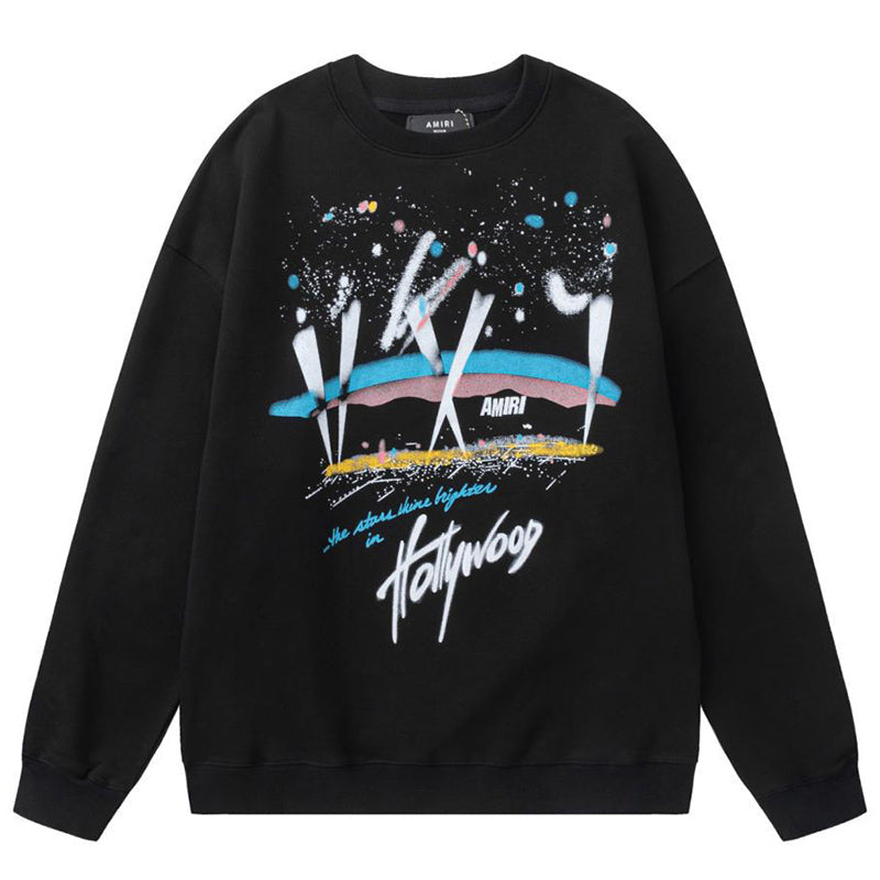 AMIRI Logo-Print Cotton Jersey Sweatshirt