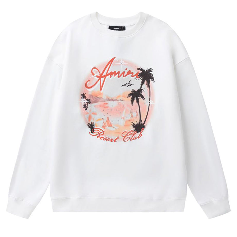 AMIRI Paradise Airbrush Cotton Sweatshirt