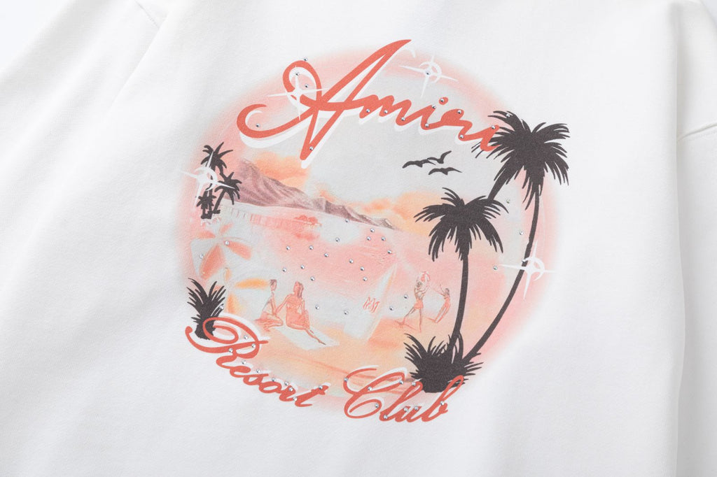 AMIRI Paradise Airbrush Cotton Sweatshirt