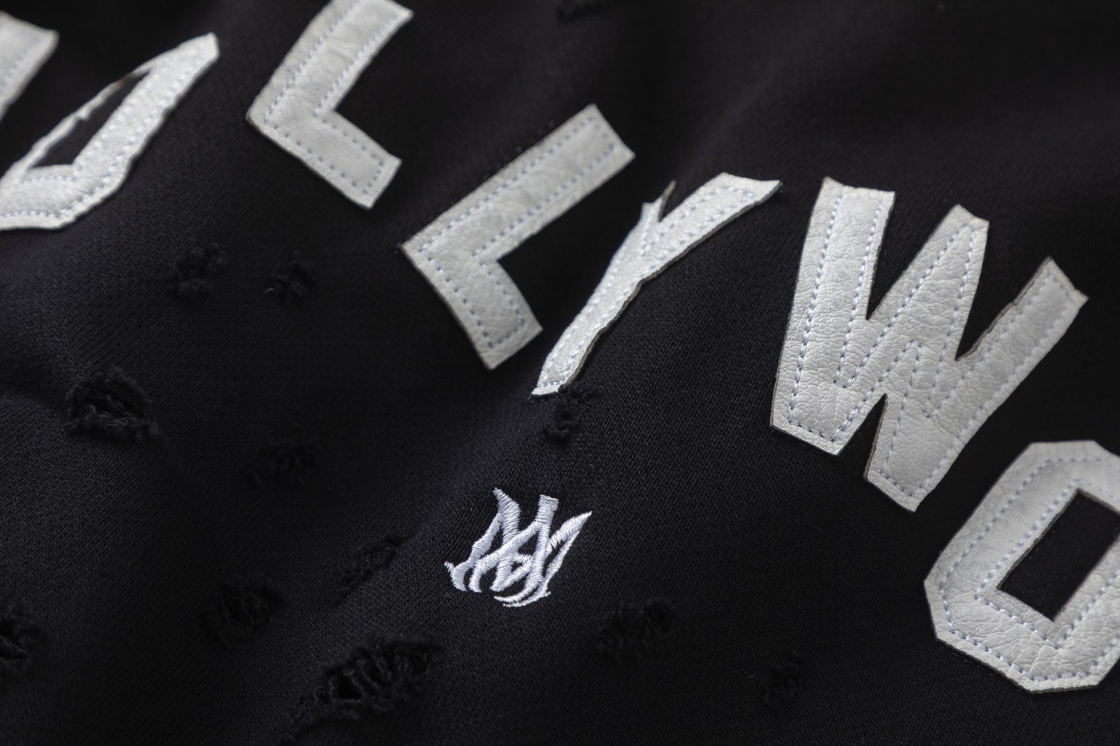 AMIRI Hollywood Cotton-Blend Jersey Hoodie
