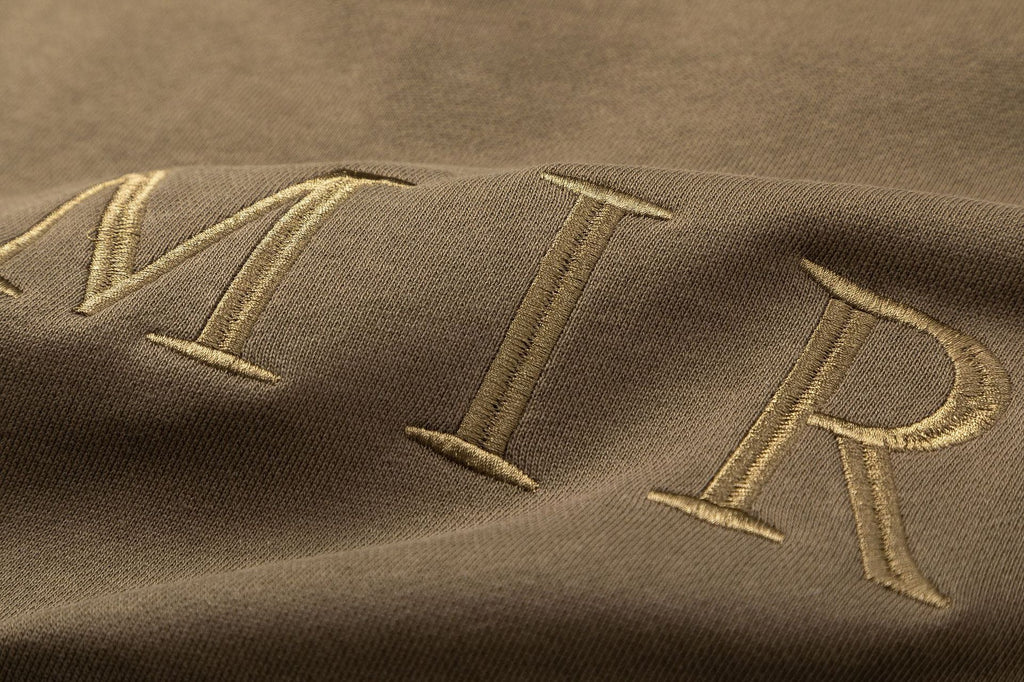 AMIRI Logo Print Cotton Hoodie
