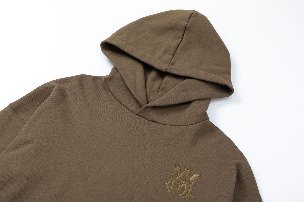 AMIRI Logo Print Cotton Hoodie