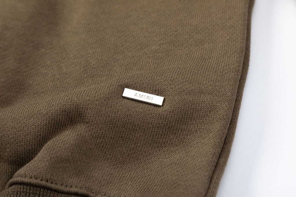 AMIRI Logo Print Cotton Hoodie