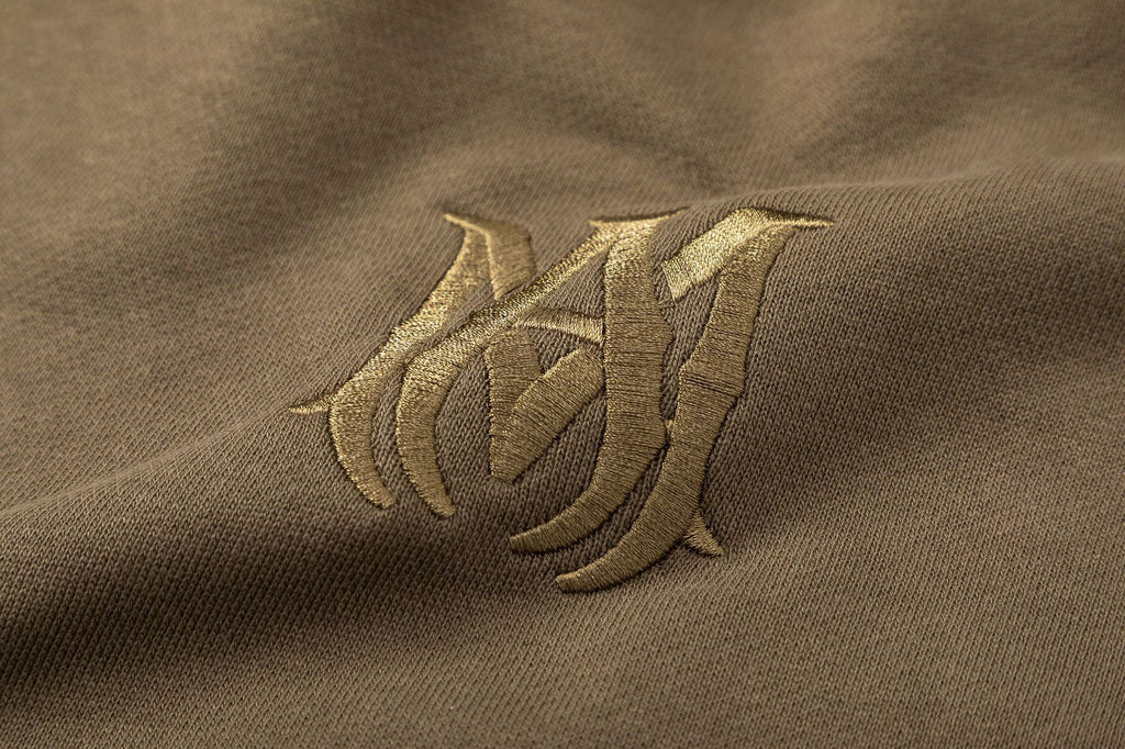 AMIRI Logo Print Cotton Hoodie