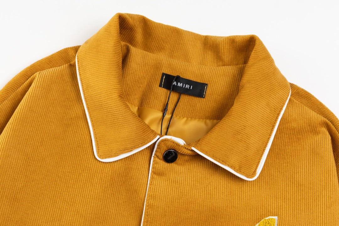 AMIRI Corduroy Teddy Jacket – Yellow