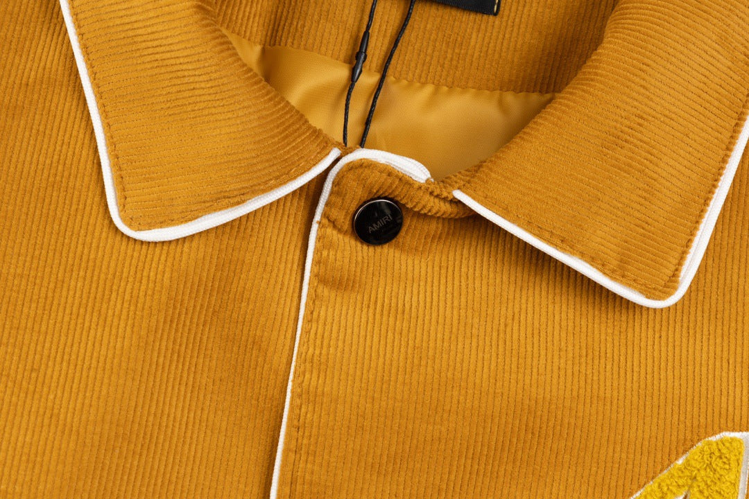 AMIRI Corduroy Teddy Jacket – Yellow