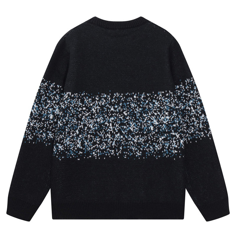 AMIRI PREEMO Logo Knitted Sweater – Black & Green