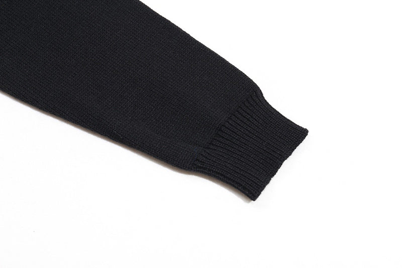 AMIRI Logo Knitted Sweater – Black