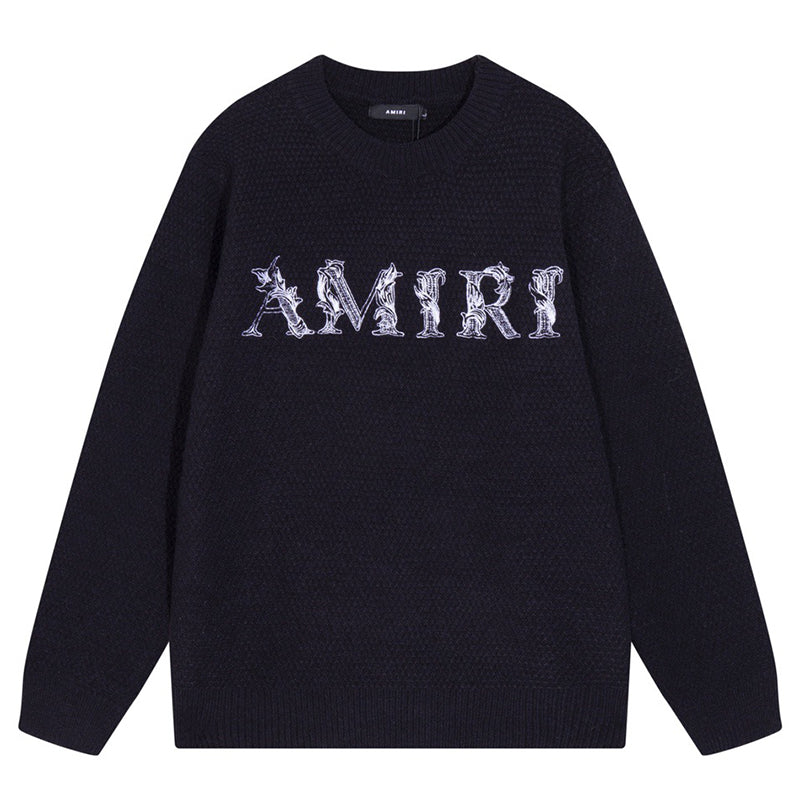 AMIRI Logo Knitted Sweater