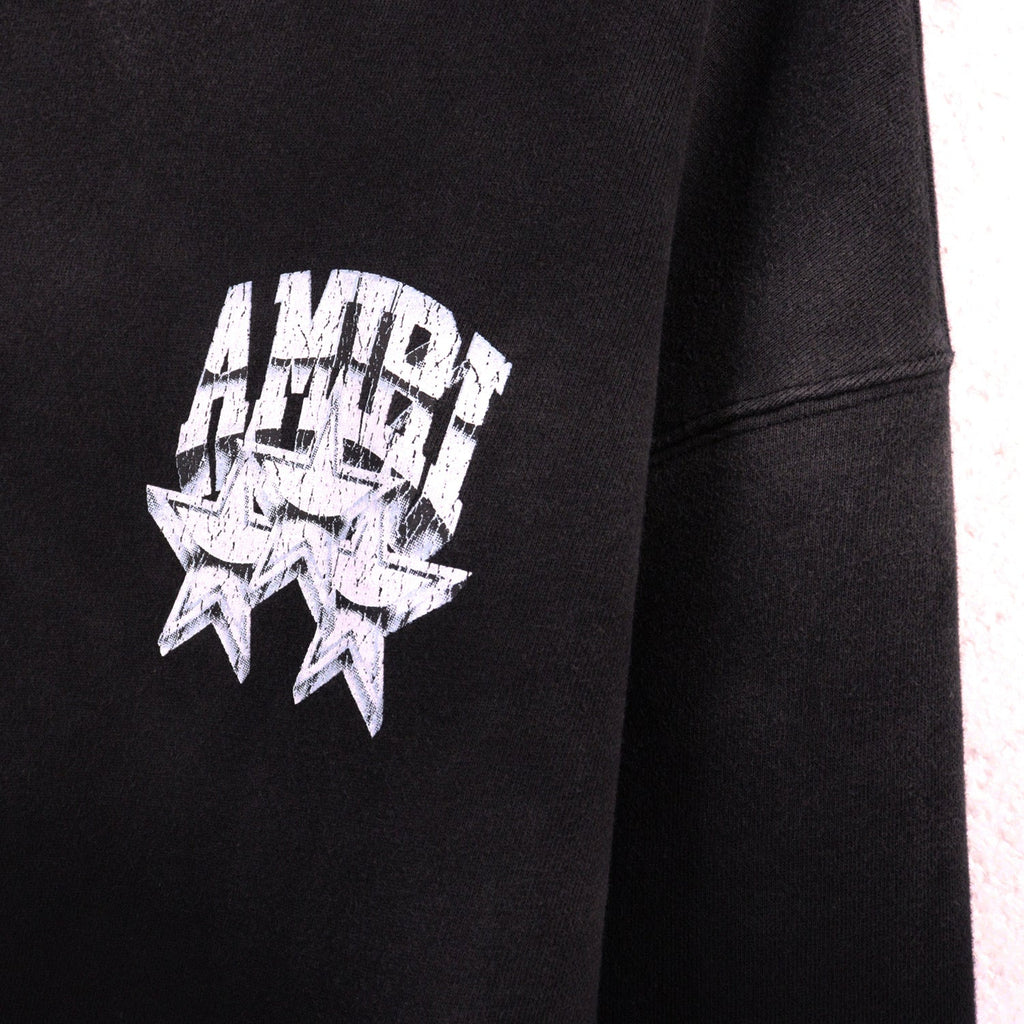 AMIRI Cartoon Print Cotton Hoodie