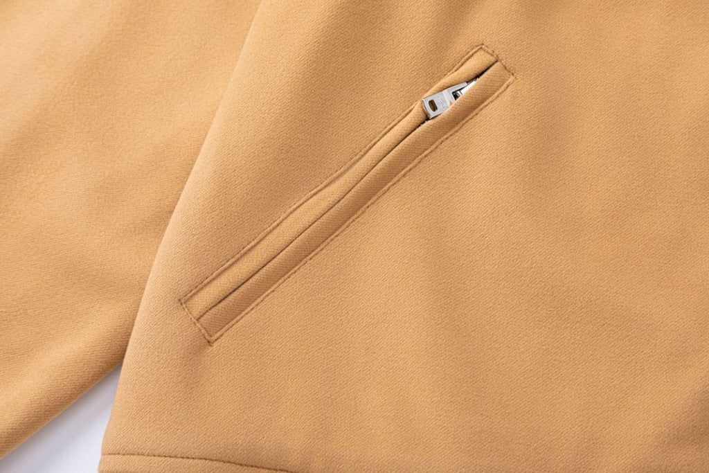 AMIRI Garden Bomber Jacket – Brown & Black Wool Blend