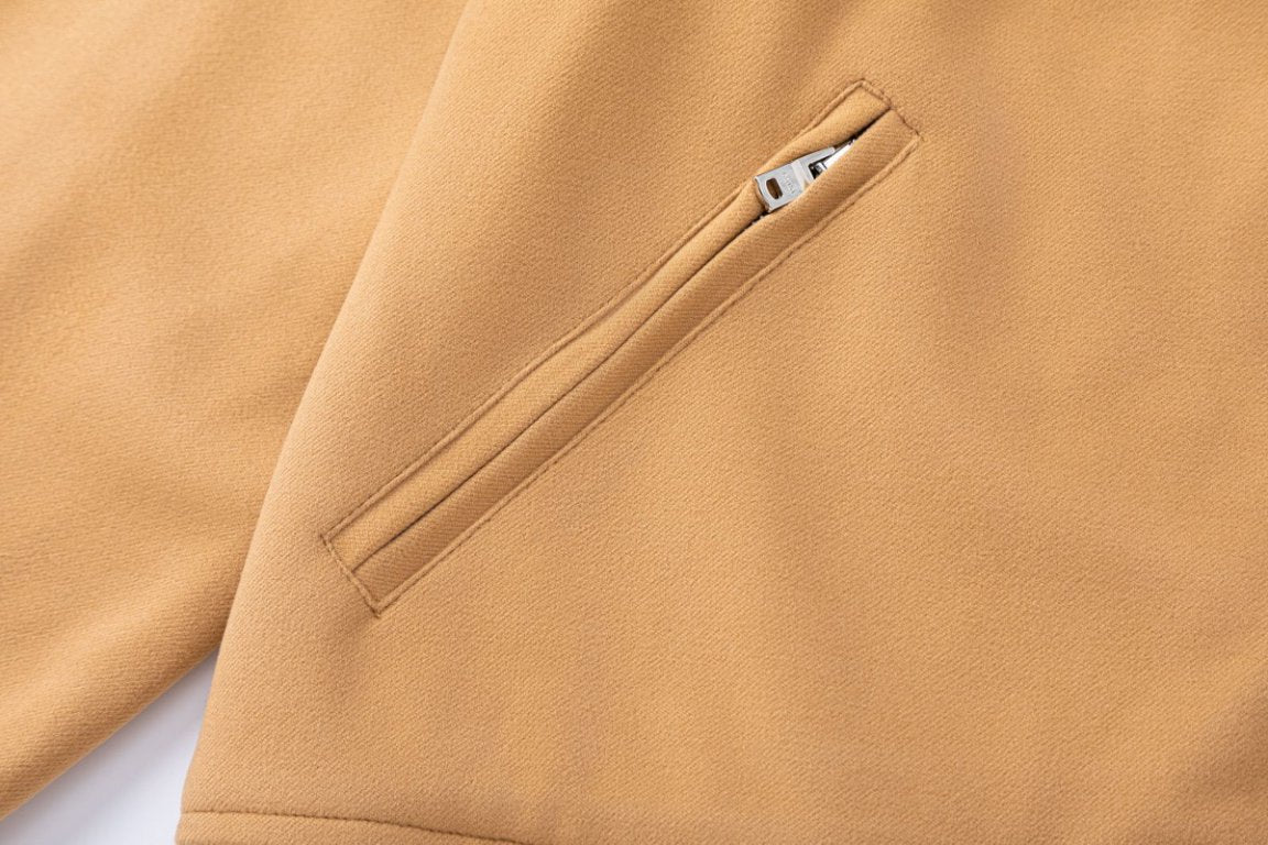 AMIRI Garden Bomber Jacket – Brown & Black Wool Blend