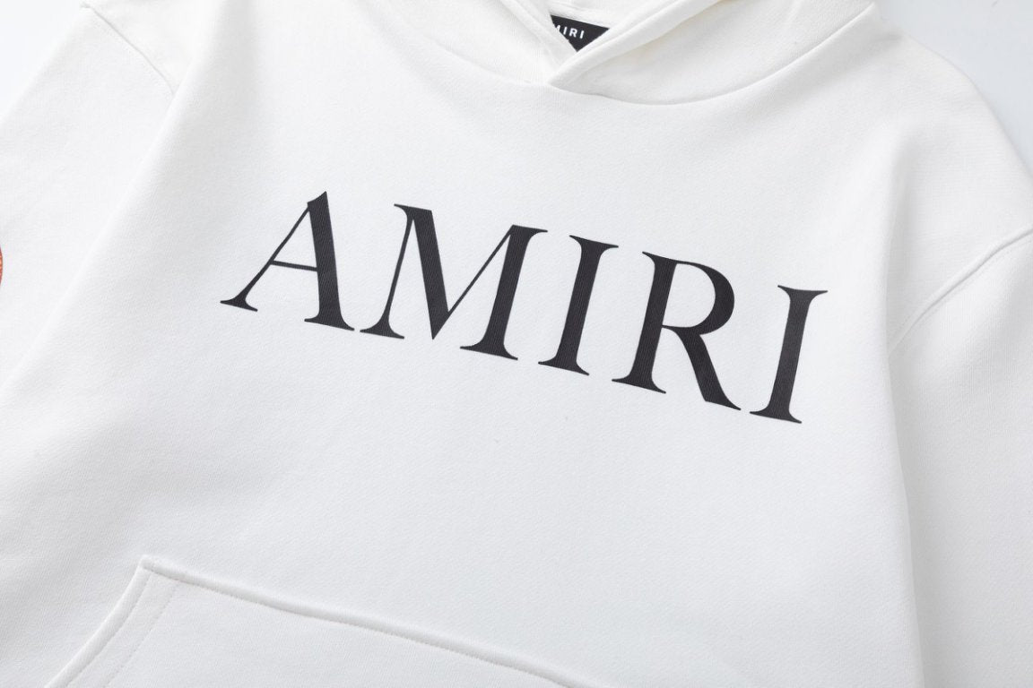 AMIRI Snake-Print Cotton Hoodie