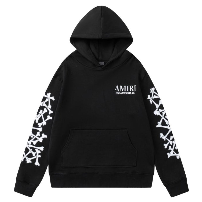 AMIRI Stacked Bones Cotton Hoodie