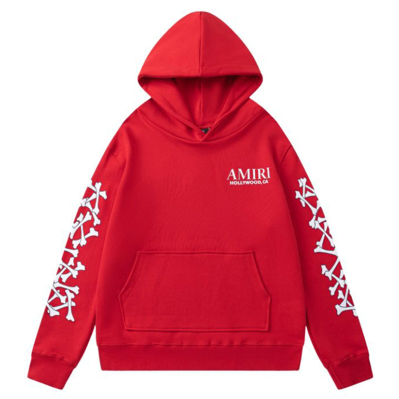 AMIRI Stacked Bones Cotton Hoodie