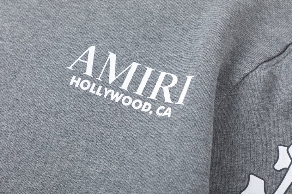 AMIRI Stacked Bones Cotton Hoodie