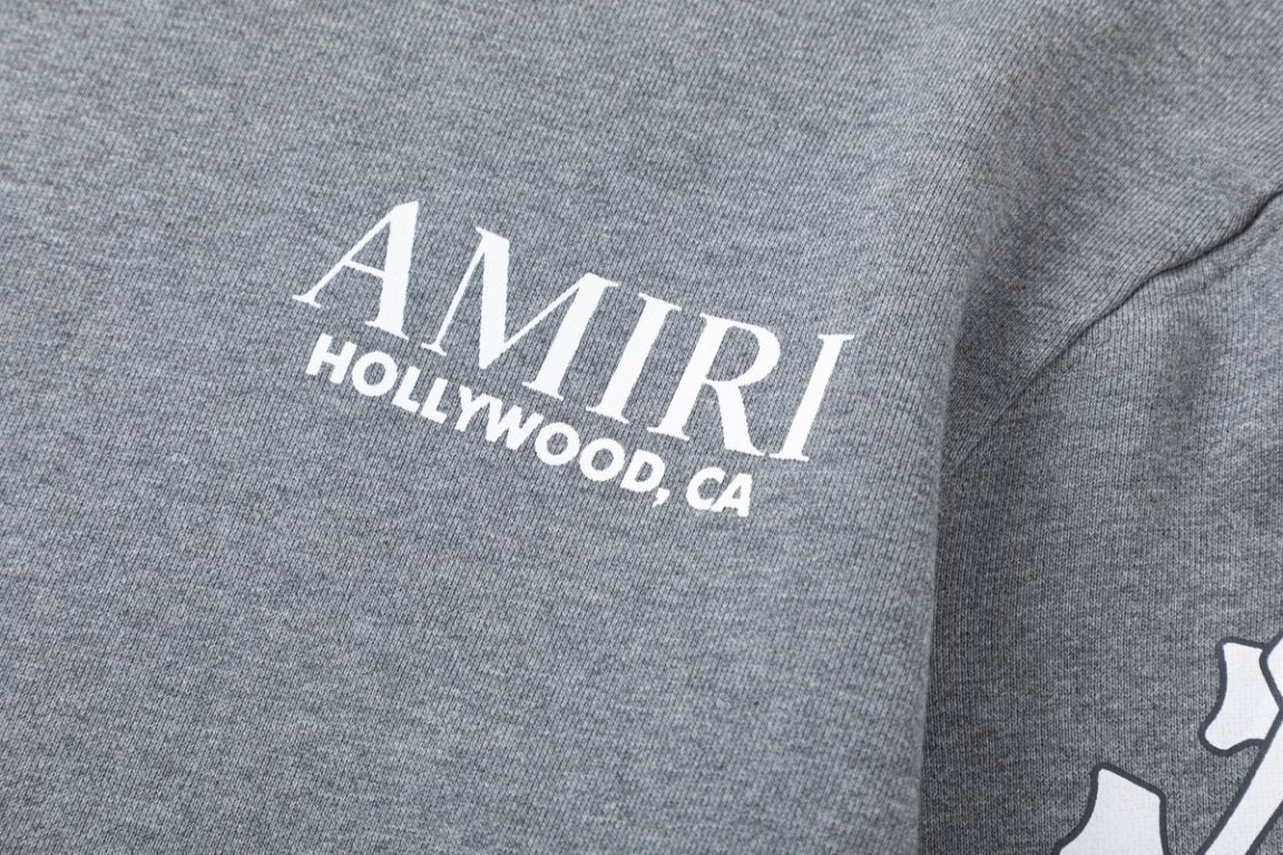 AMIRI Stacked Bones Cotton Hoodie