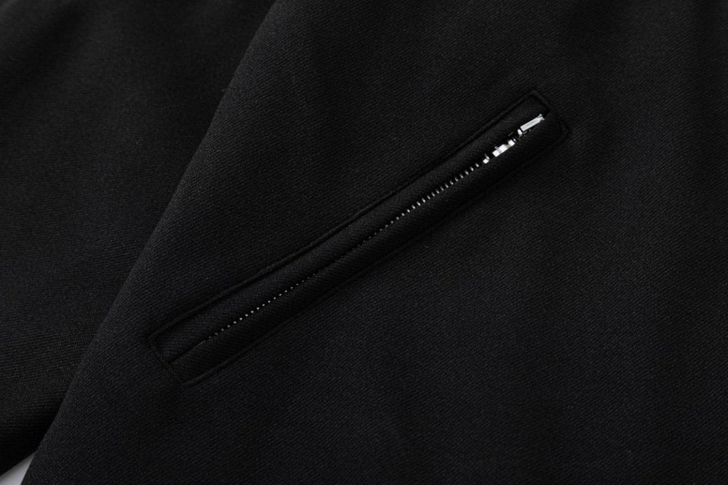 AMIRI Hollywood Club Jacket – Black Wool Blend