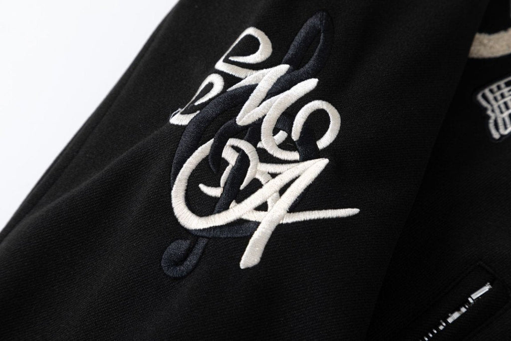 AMIRI Hollywood Club Jacket – Black Wool Blend